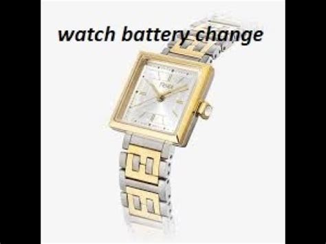 fendi watch new battery|Fendi watch warranty.